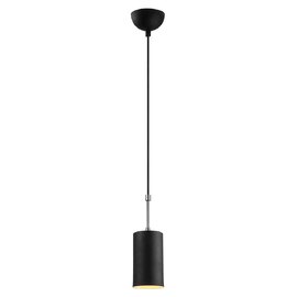 Kellan Ellipse Metal Ceiling Pendant Light in Black