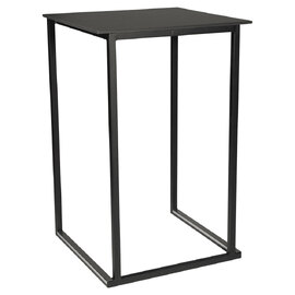 Kelowna Steel Outdoor Standing Table In Black