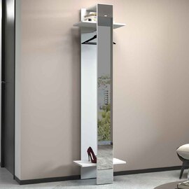 Killington High Gloss Coat Stand In White