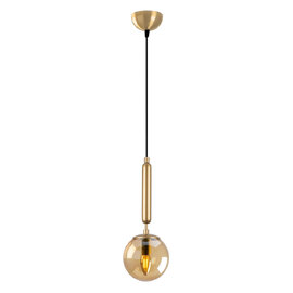 King Metal Ceiling Pendant Light in Gold