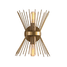 Kirpi Metal Wall Light in Gold