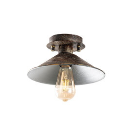 Konik Metal Ceiling Light in Antiquation