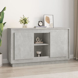 Lavelo Wooden Sideboard With 2 Doors In Concrete Effect