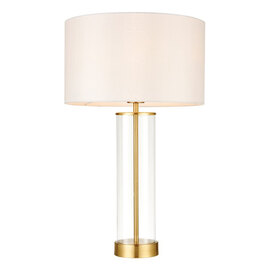 Lessina Table Lamp In Brushed Brass