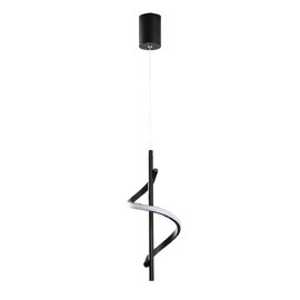 Likma Metal Ceiling Pendant Light in Black