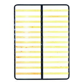 Luffkin 140cm x 200cm Steel Frame Bed Slat