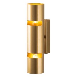 Luxora Metal Wall Lamp in Gold