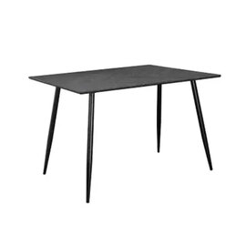 Malibu Wooden Dining Table 120cm Rectangular In Fishbone Grey Oak