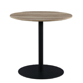 Malone Small Wooden Round Dining Table In Oak