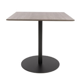 Malone Wooden Square Dining Table In Grey