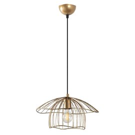 Mantar Small Metal Ceiling Pendant Light in Gold