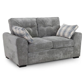 Maxton Fabric 2 Seater Sofa In Grey