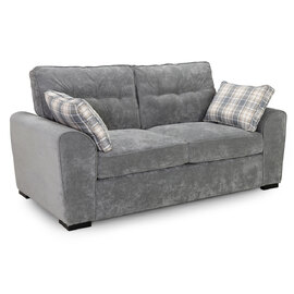 Maxton Fabric 3 Seater Sofa In Grey