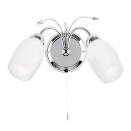 Meadow Wall Light In Chrome