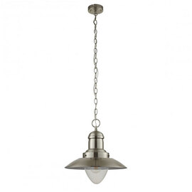 Mendip Wall Hung Pendant Light In Chrome