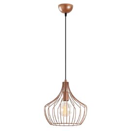 Mezop Metal Ceiling Pendant Light in Copper