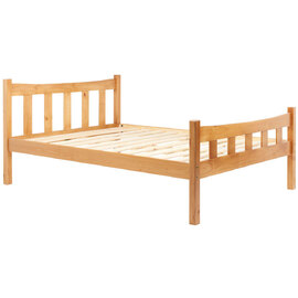 Miamian Wooden Small Double Bed In Antique Pine