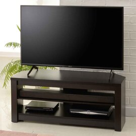 Midvale 1000mm Wooden TV Stand With 2 Shelves In Black