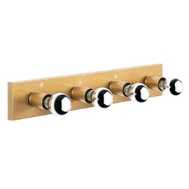Mirro 4 Light Wall Light in Gold