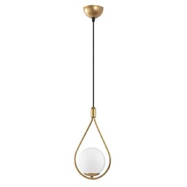 Mudoni Metal Ceiling Pendant Light in Gold