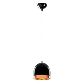 Mugo Metal Ceiling Pendant Light in Black and Gold