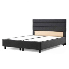 Mylor Fabric Ottoman Storage Double bed in Anthracite