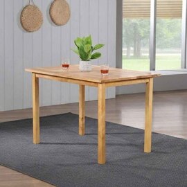 Narvio Wooden Dining Table in Natural Oak