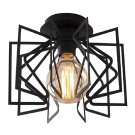 Nemrut Metal Ceiling Pendant Light in Black