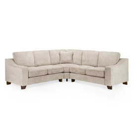 Nepean Fabric Corner Sofa In Stone
