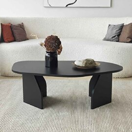 Nova Wooden Coffee Table in Black