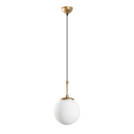 Orbital Large Metal Pendant Ceiling Light in Gold