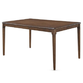 Orillia Wooden Rectangular Dining Table In Walnut