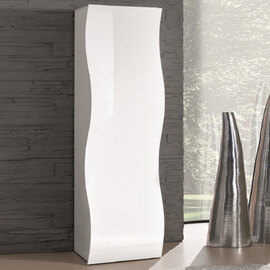 Ice High Storage Cabinet With 1 Door In White