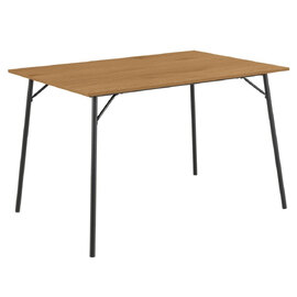 Paoli Wooden Rectangular Dining Table In Oak