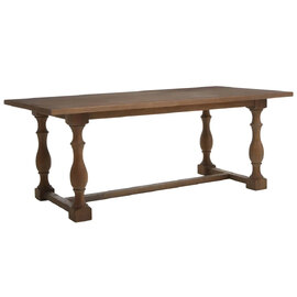 Payson Wooden Dining Table In Walnut