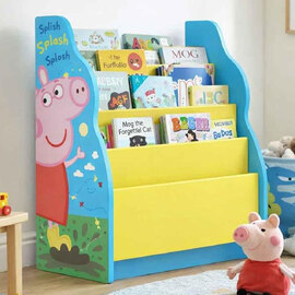 Peekskill Wooden Bookcase In Multicolour