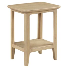 Petaluma Wooden Rectangular Side Table - Oak