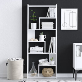 Petite Wooden Display Unit in White