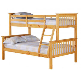 Prato Triple Wooden Bunk Bed In Pine