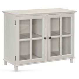 Prague Wooden Storage Cabinet With 2 Doors - Truffle