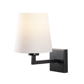 Profil Metal Wall Light in Black and White
