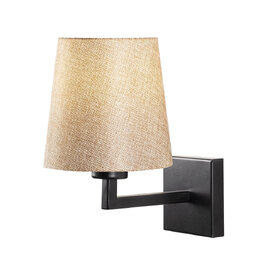 Profil Metal Wall Light in Cream and Black