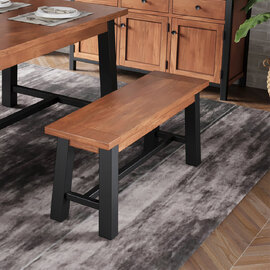 Qimera Acacia Wood Dining Bench