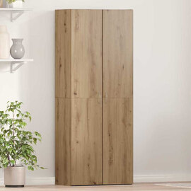 Quilcene 153cm Wooden Office Cabinet In Artisan Oak