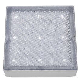 Recessed Small Square Walkover Light With White LED