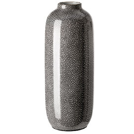 Redford Large Porcelain Vase In Grey And White