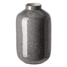 Redford Small Porcelain Vase In Grey And White