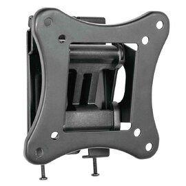 Renzo 27" Metal Fixed Wall TV Bracket with Bubble Level in Black