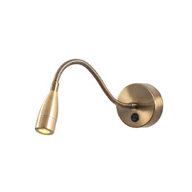Renzo Metal Wall Light in Vintage