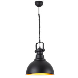 Saglam Metal Ceiling Pendant Light in Black